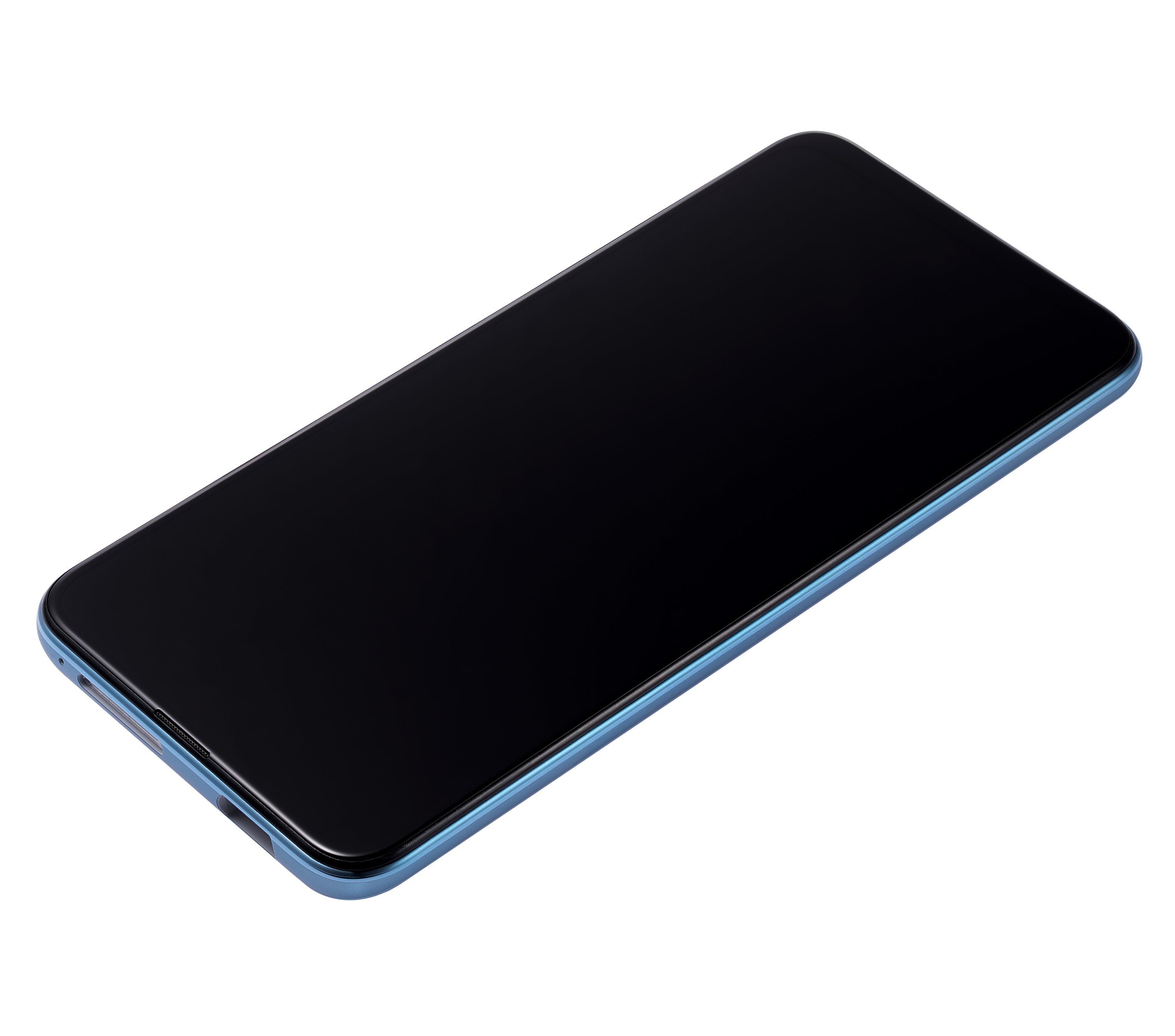 LCD-Display mit Rahmen für Huawei P Smart Pro (Refurbished) (Breathing Crystal)
