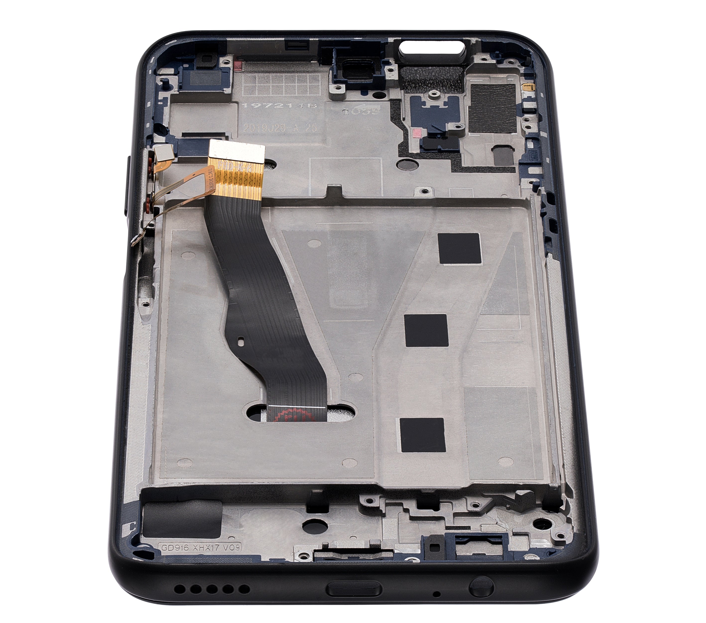 LCD Display with Frame for Huawei Y9s (2019) (Refurbished) (Midnight Black)