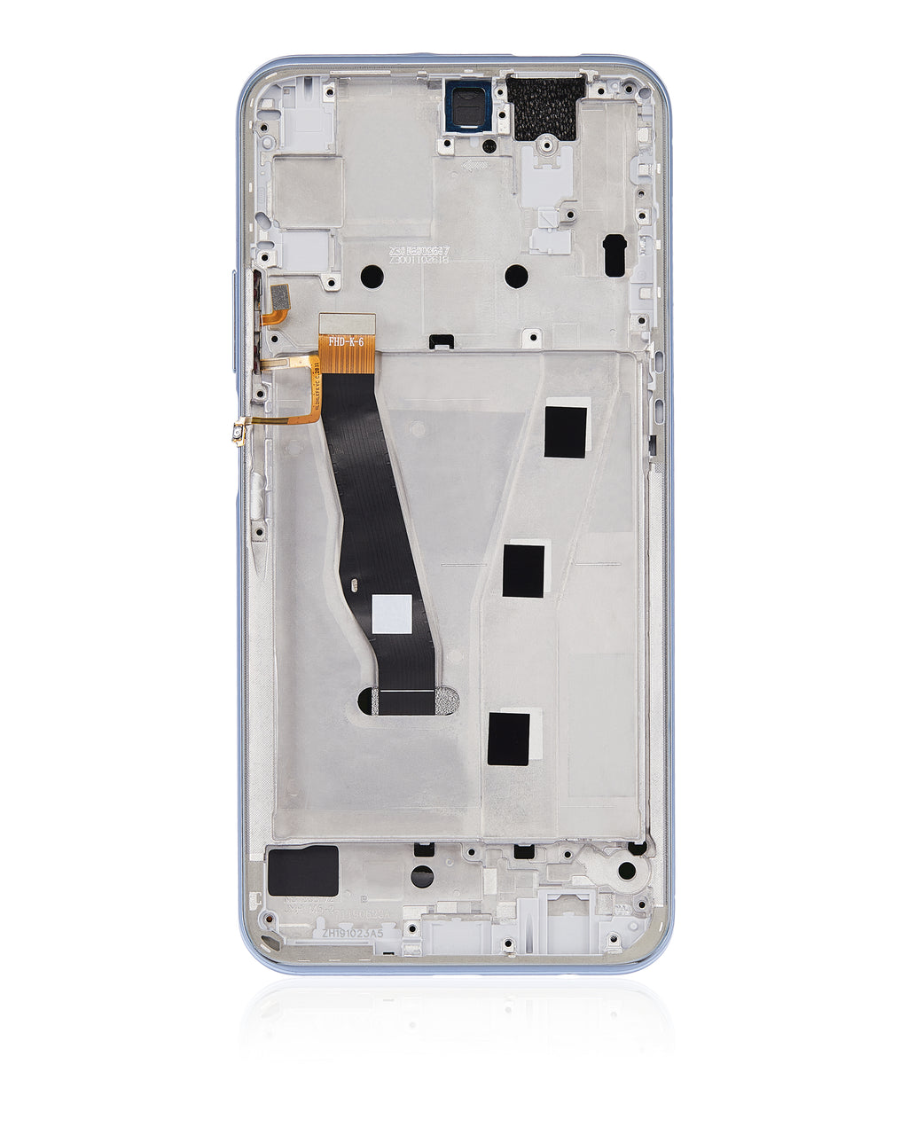LCD-Display mit Rahmen für Huawei Y9s (2019) (Refurbished) (Breathing Crystal)