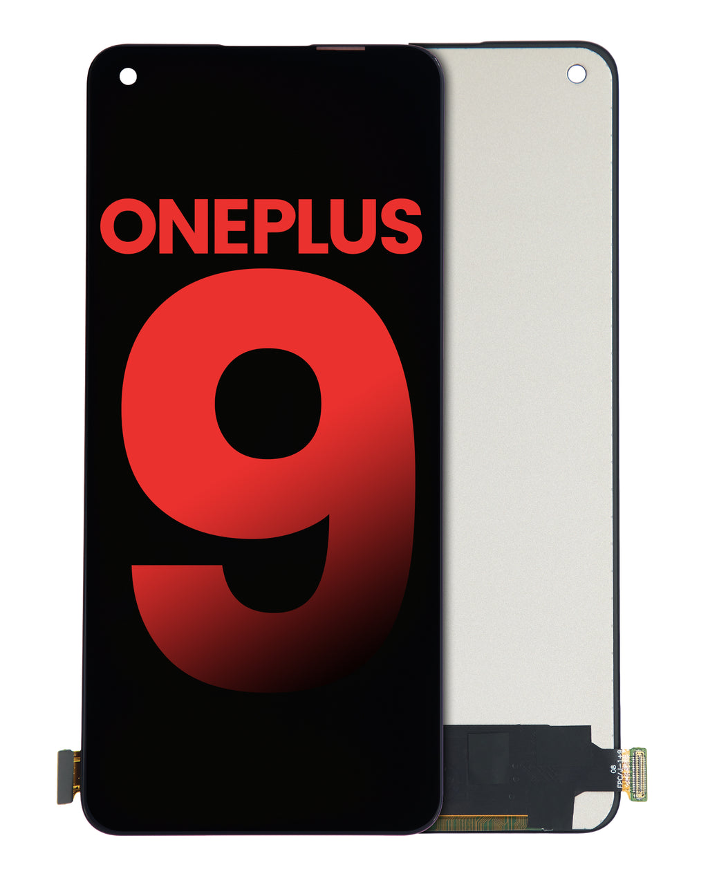 OLED-Display ohne Rahmen für OnePlus 9 (Aftermarket Plus)