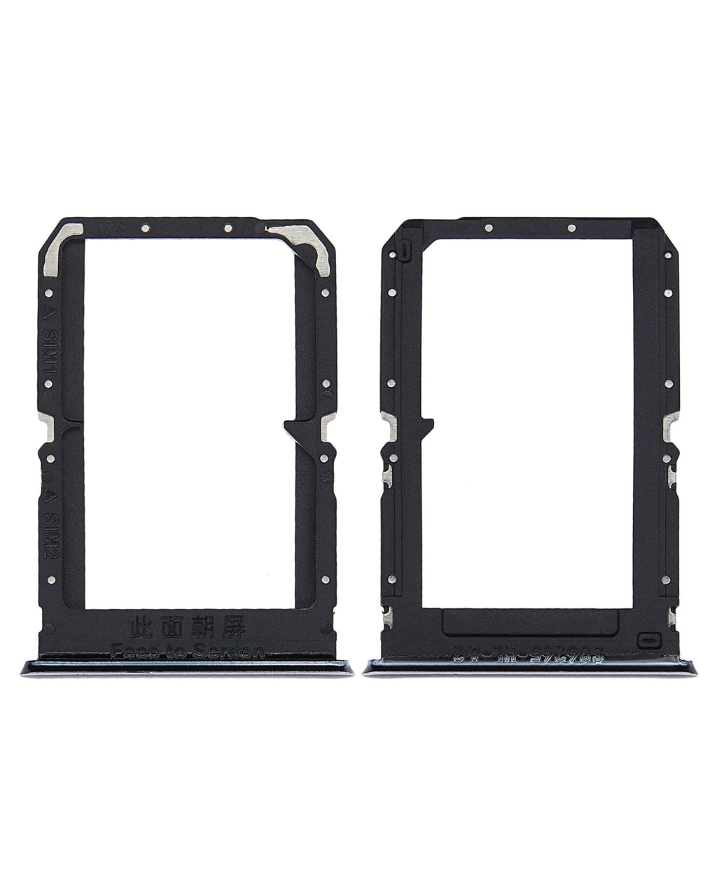 Dual SIM Card Tray for OnePlus Nord CE 5G (Silver Ray)