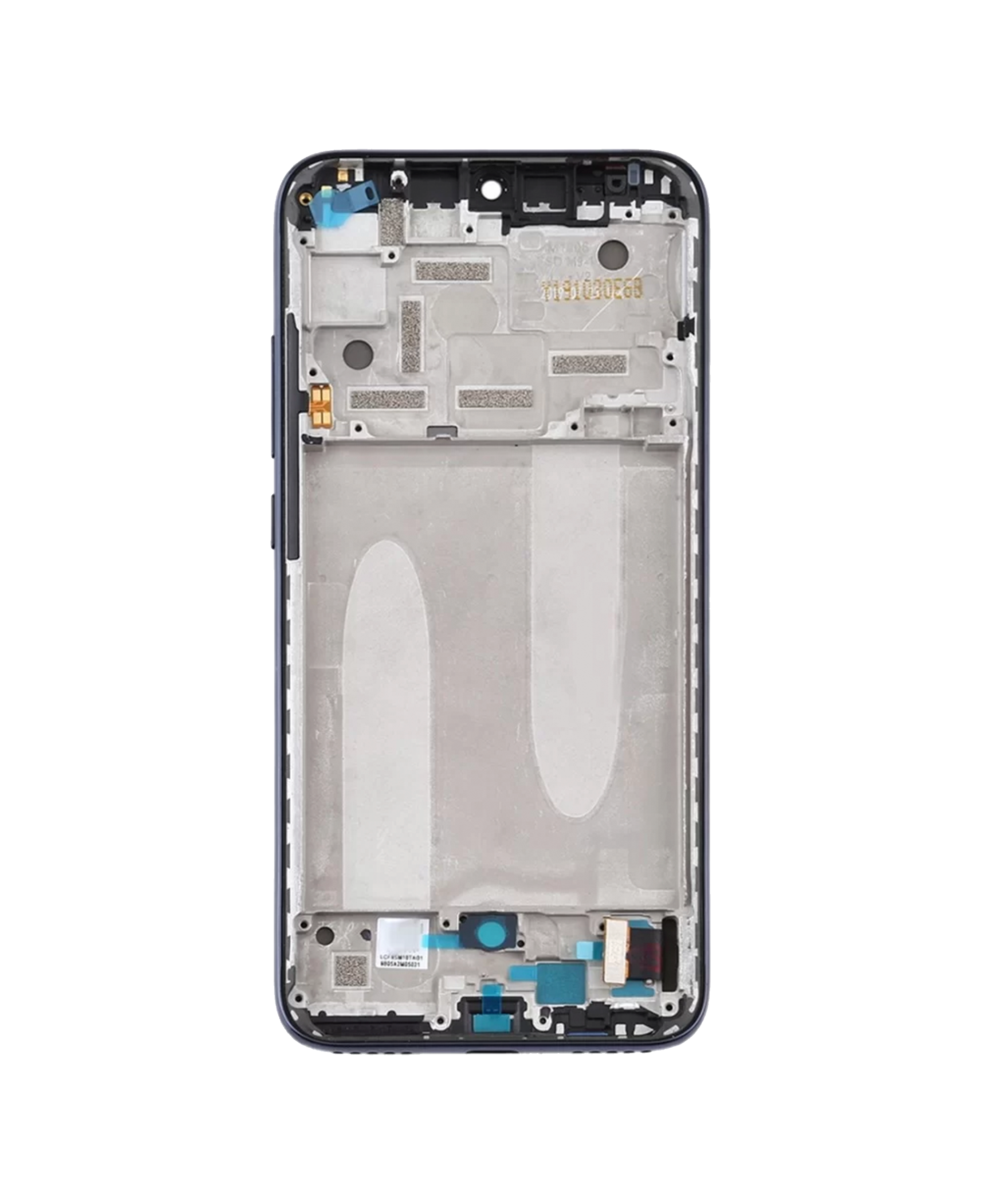 OLED-Display mit Rahmen für Xiaomi Mi A3 (Refurbished) (Schwarz)