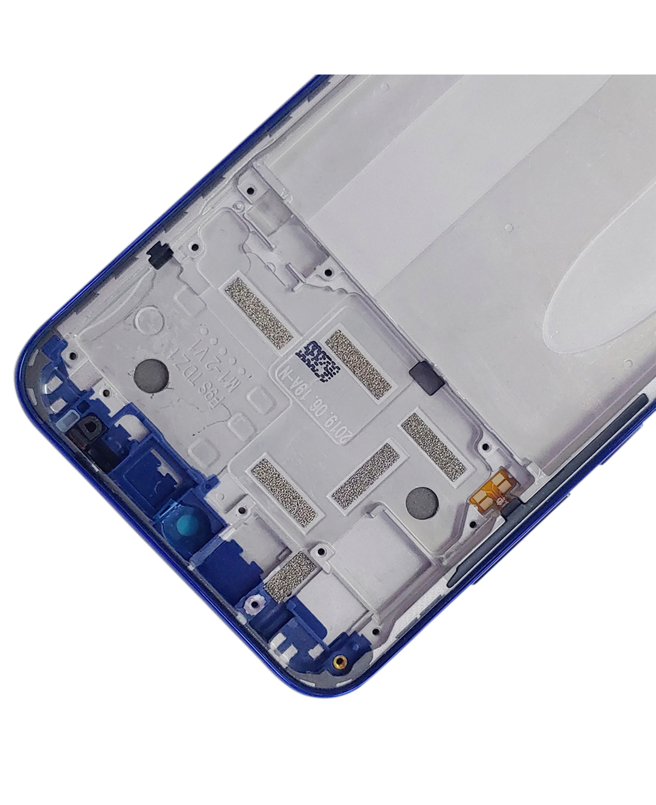 OLED Display with Frame for Xiaomi Mi A3 (Refurbished, Blue)