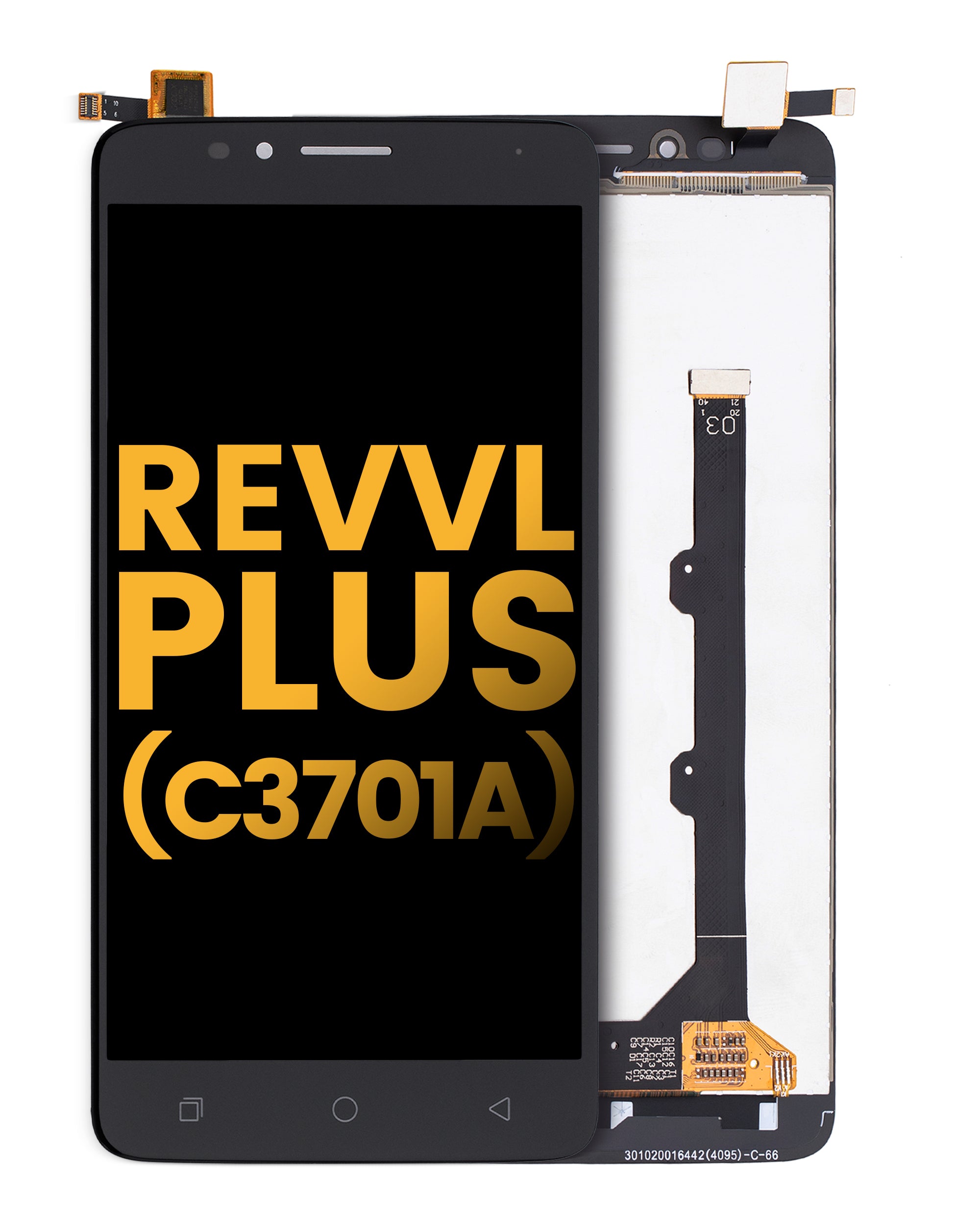 LCD-Display ohne Rahmen für Revvl Plus refurb. (Alle Farben)