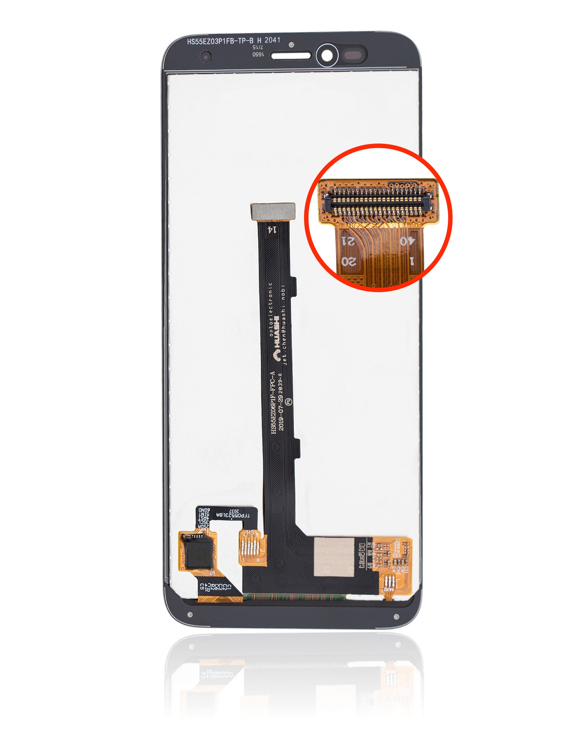 LCD-Display ohne Rahmen für Coolpad Legacy S (3648A) (Refurbished) (Alle Farben)