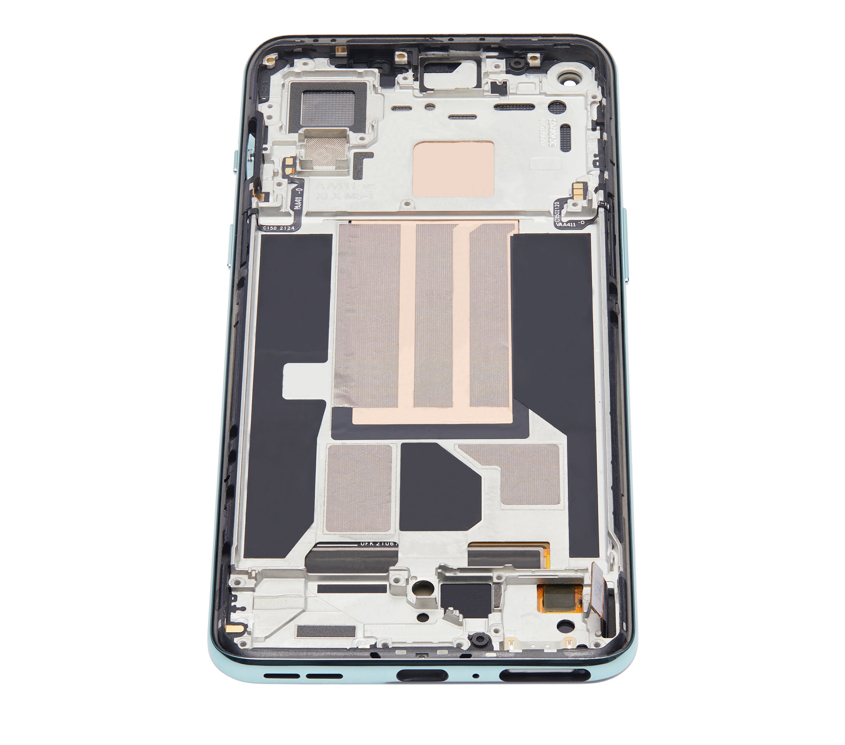 OLED Display with Frame for OnePlus Nord 2 5G (Refurbished) (Green Wood)