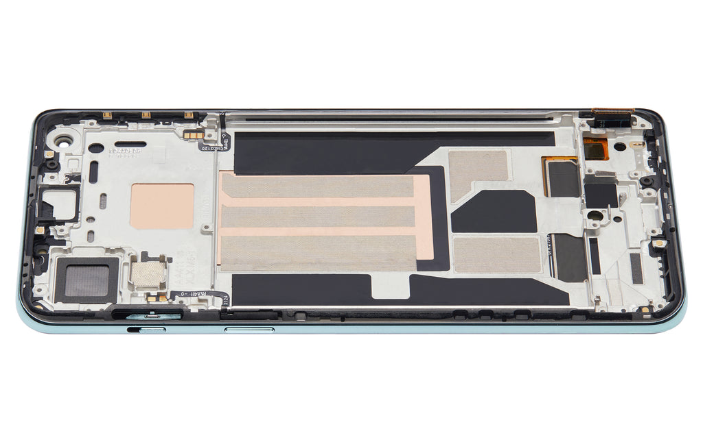 OLED Display with Frame for OnePlus Nord 2 5G (Refurbished) (Green Wood)