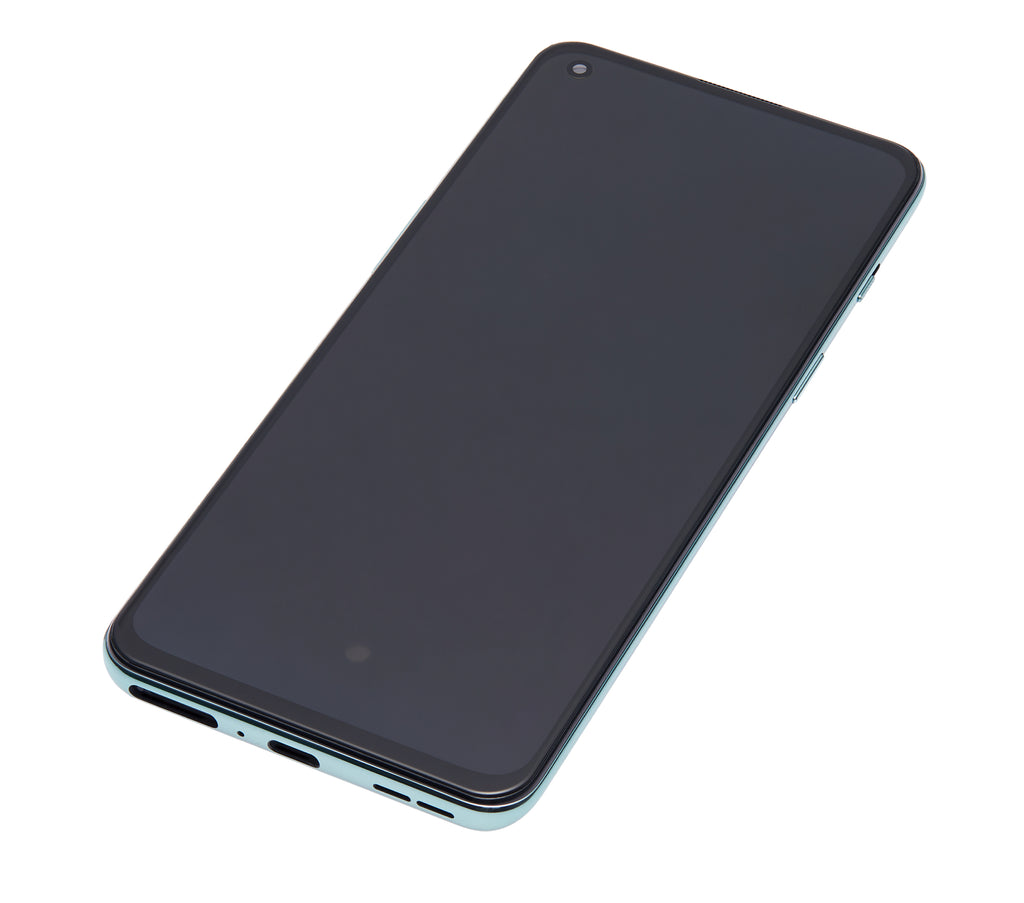 OLED Display with Frame for OnePlus Nord 2 5G (Refurbished) (Green Wood)