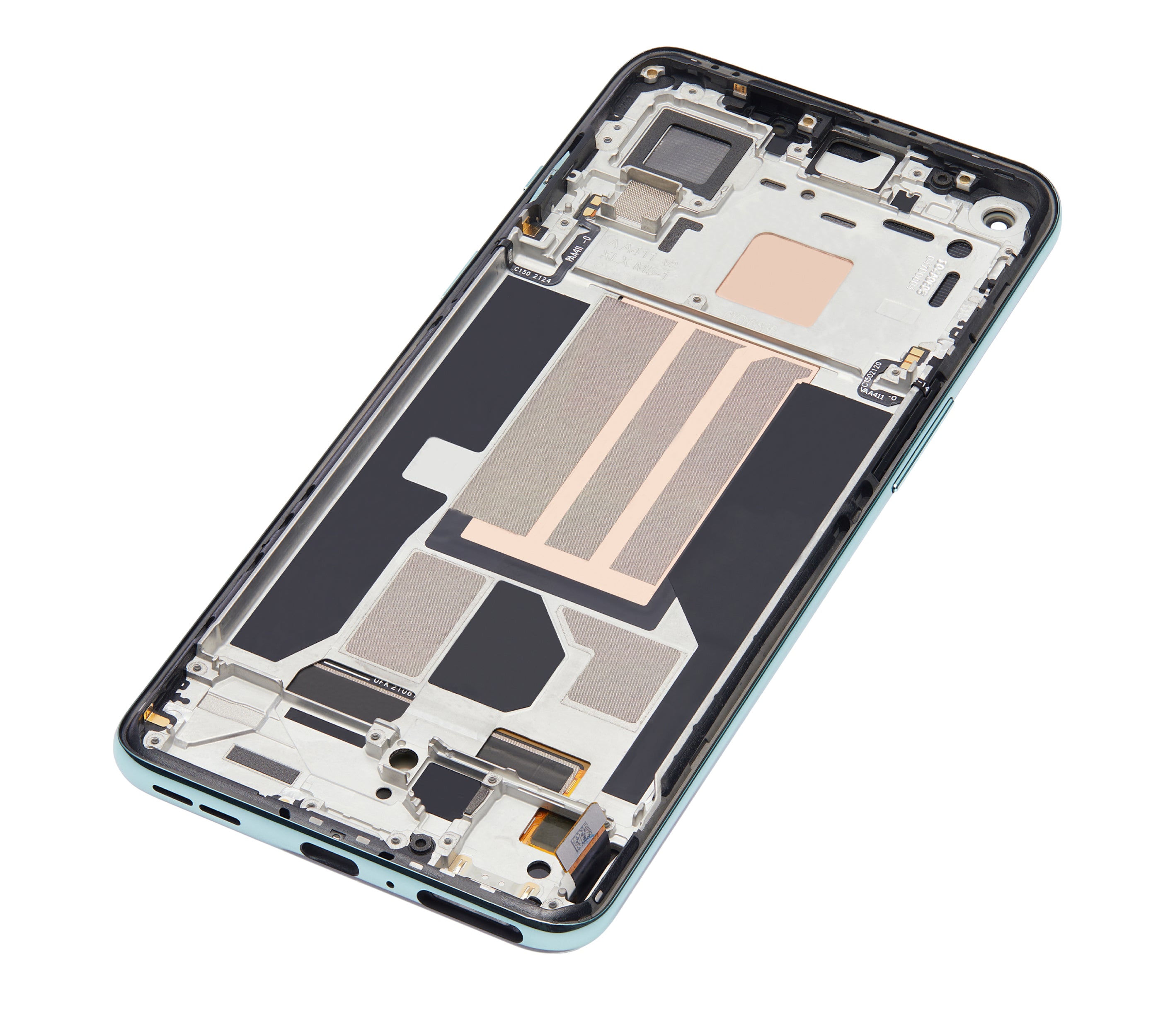OLED Display with Frame for OnePlus Nord 2 5G (Refurbished) (Green Wood)