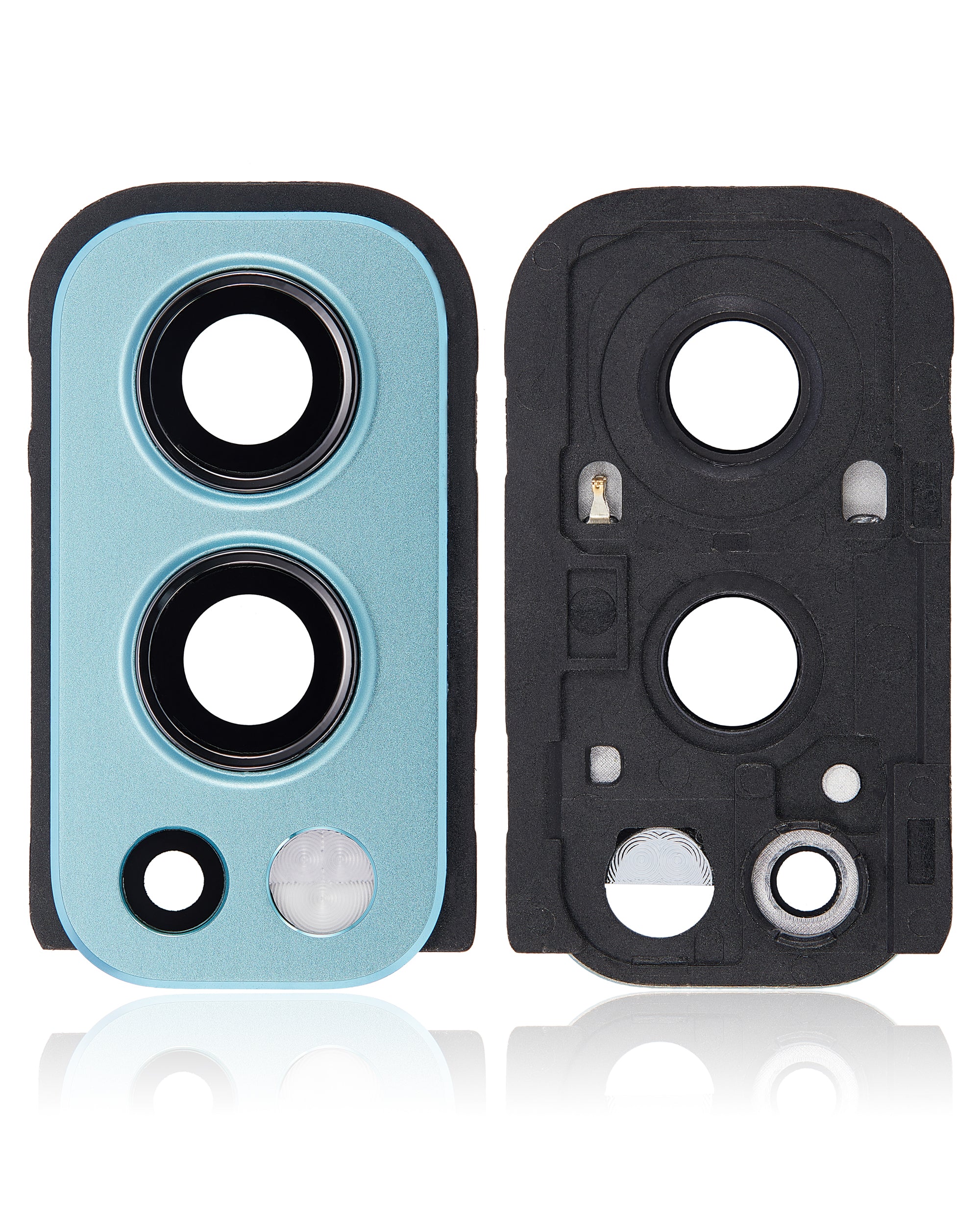 Kameralinse hinten mit Halterung für OnePlus Nord 2 5G (Blue Haze)