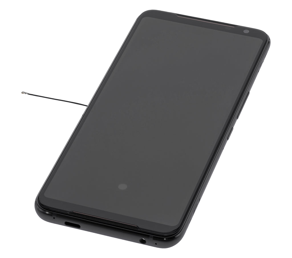 OLED Display with Frame for Asus ROG Phone 2 (ZS660KL) (Refurbished) (Matte Black)