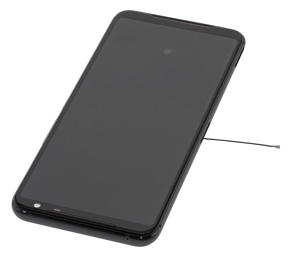 OLED Display with Frame for Asus ROG Phone 2 (ZS660KL) (Refurbished) (Matte Black)