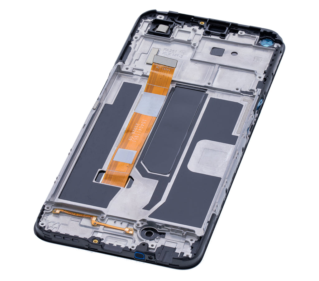 LCD-Display mit Rahmen für OnePlus Nord N200 5G (Refurbished) (Alle Farben)