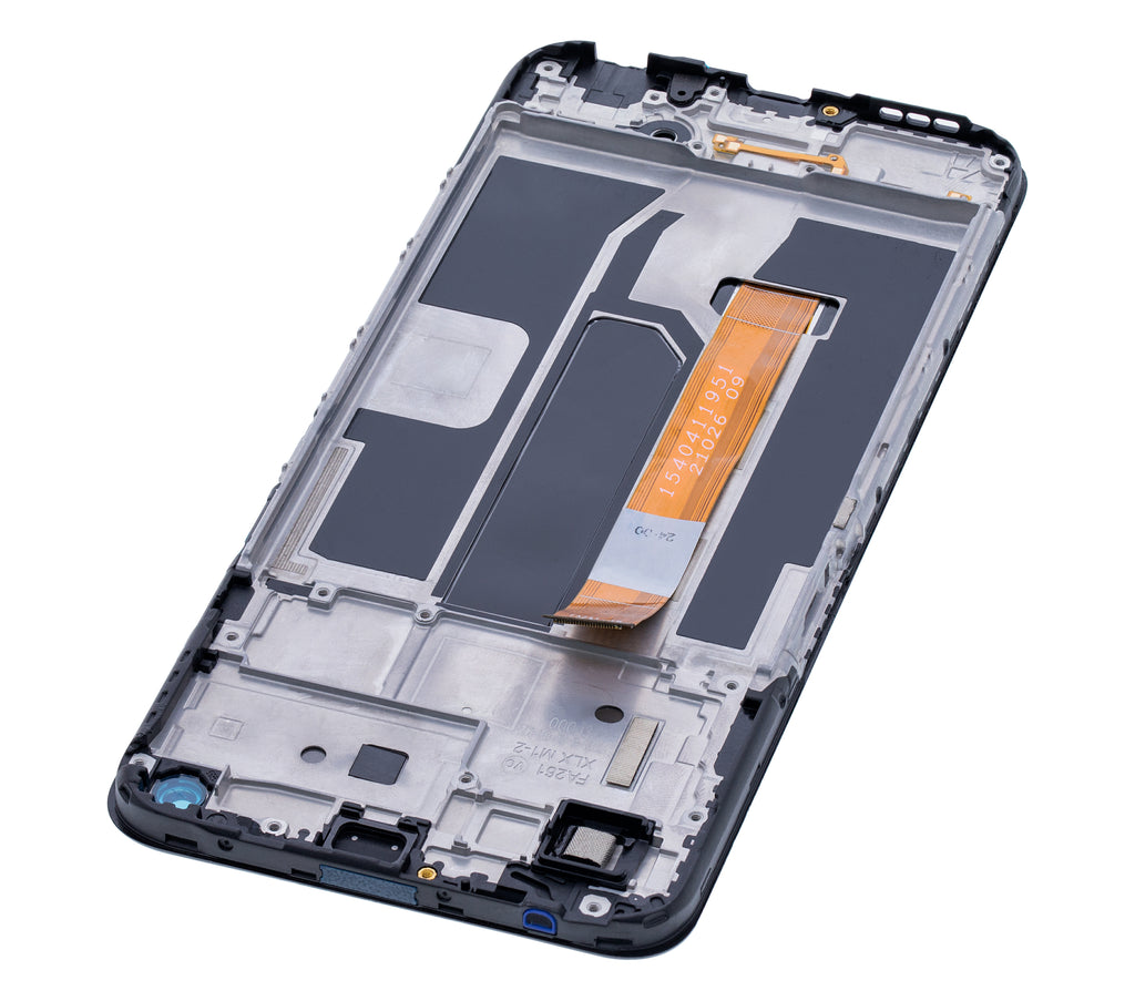 LCD-Display mit Rahmen für OnePlus Nord N200 5G (Refurbished) (Alle Farben)