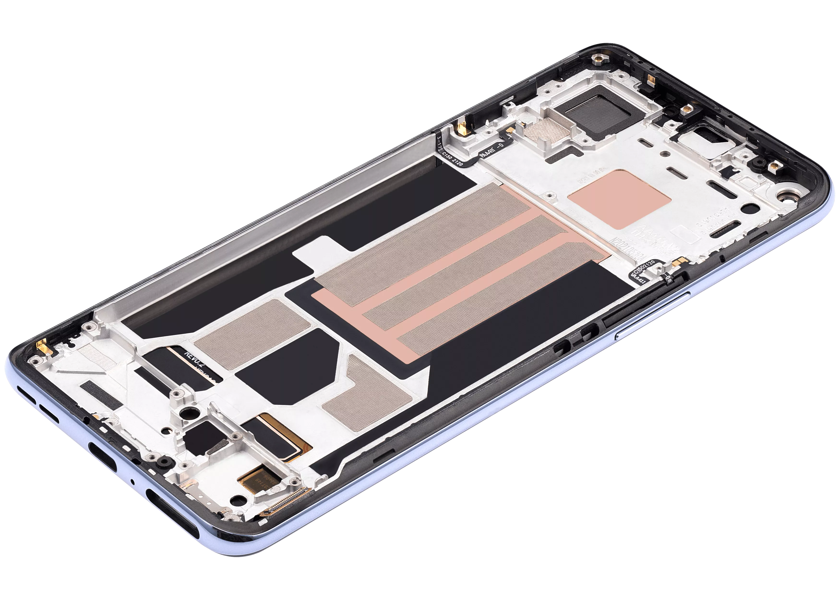 OLED Display with Frame for OnePlus Nord 2 5G (Aftermarket Plus) (Sierra Gray)