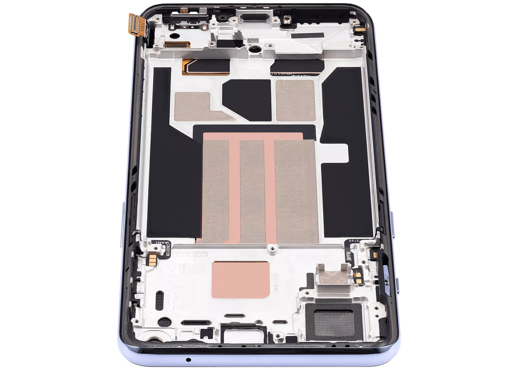 OLED Display with Frame for OnePlus Nord 2 5G (Aftermarket Plus) (Sierra Gray)
