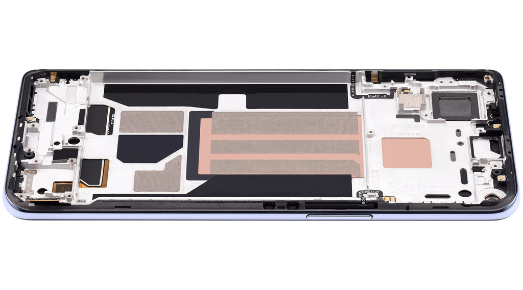 OLED Display with Frame for OnePlus Nord 2 5G (Aftermarket Plus) (Sierra Gray)