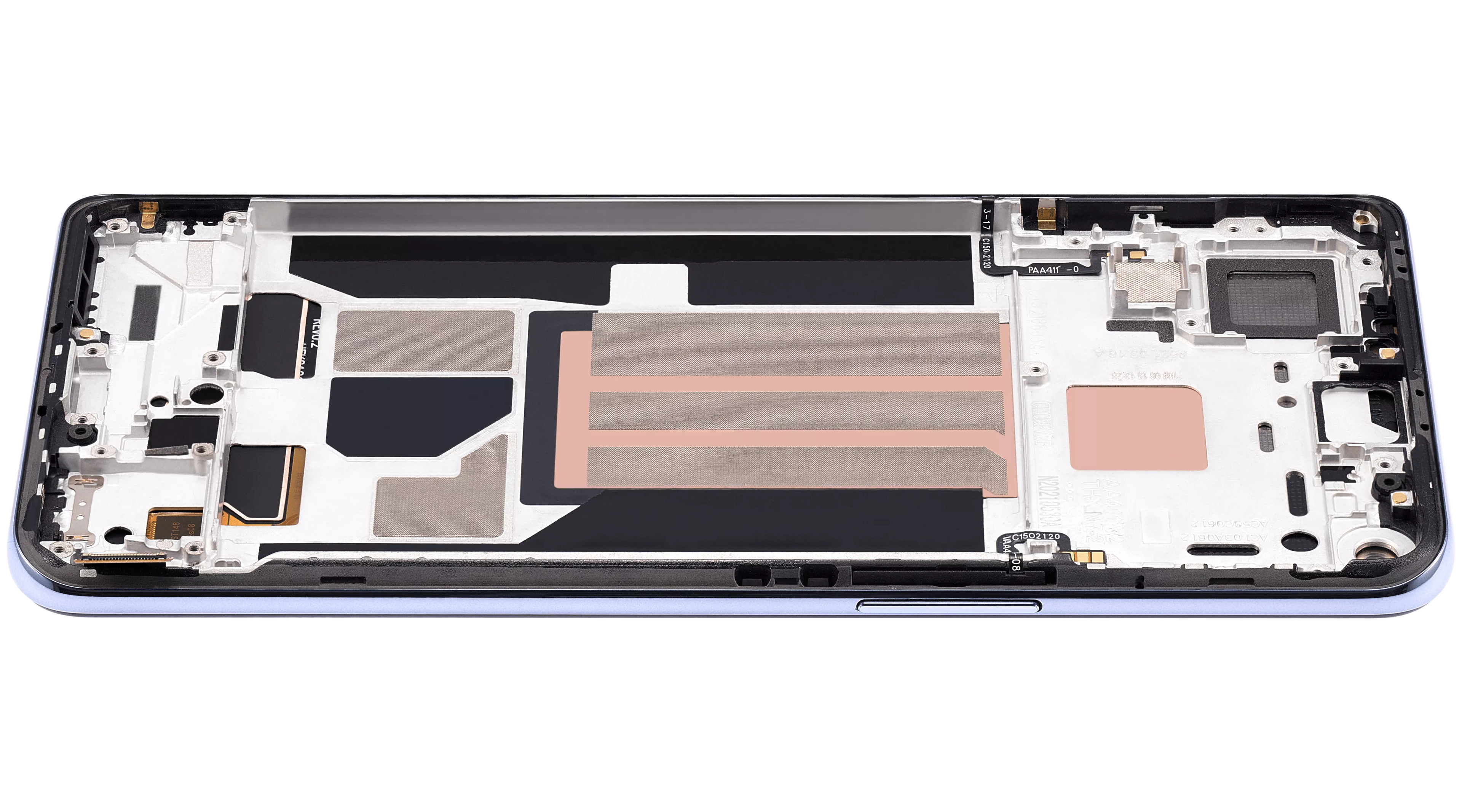 OLED Display with Frame for OnePlus Nord 2 5G (Aftermarket Plus) (Sierra Gray)