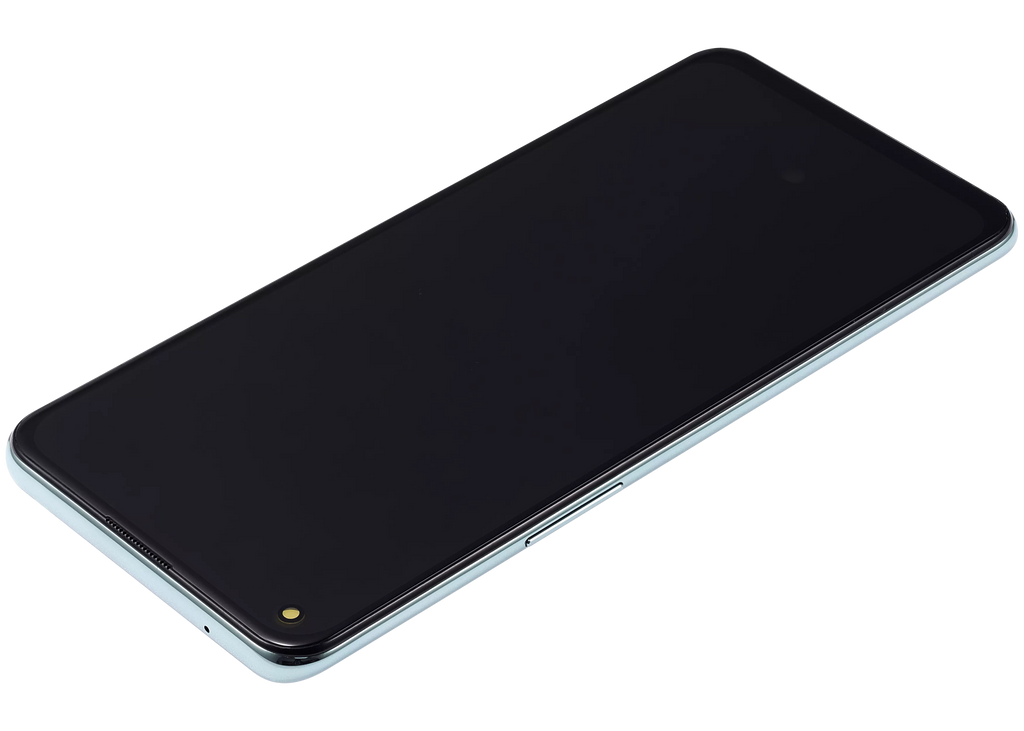 OLED Display with Frame for OnePlus Nord 2 5G (Aftermarket Plus) (Blue Haze)