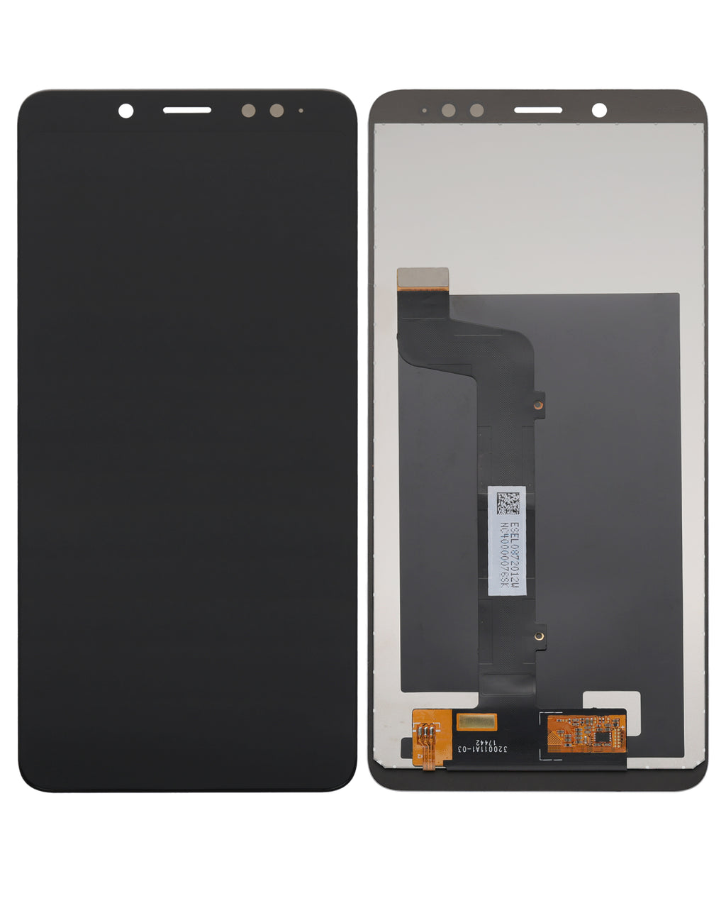 LCD-Display ohne Rahmen für Xiaomi Redmi Note 5 (Refurbished) (Schwarz)