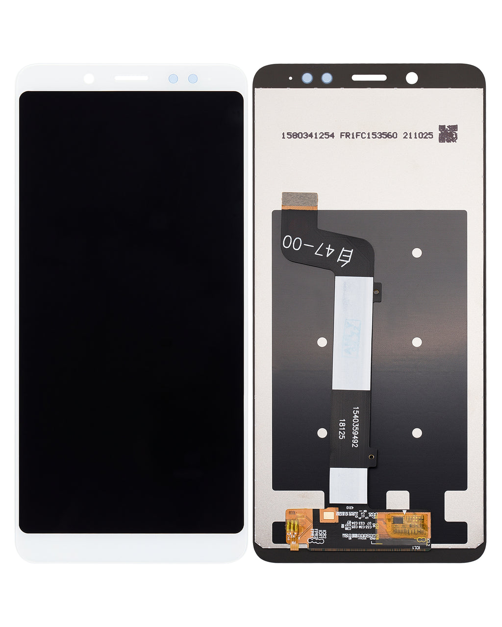 LCD-Display ohne Rahmen für Xiaomi Redmi Note 5 (Refurbished) (Weiß)