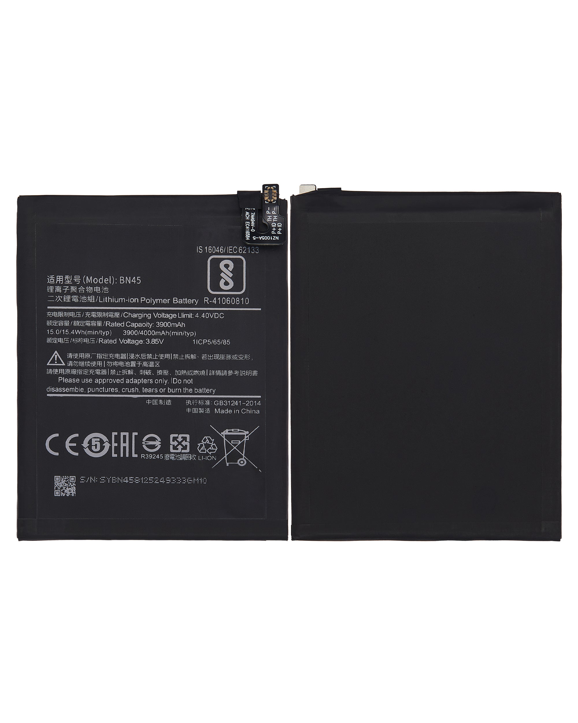 Replacement Battery for Xiaomi Redmi Note 5 / Note 6 Pro / Note 14S (BN45)