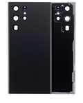 Backcover mit Kameralinse Samsung Galaxy S22 Ultra Ohne Logo Phantom Black Premi