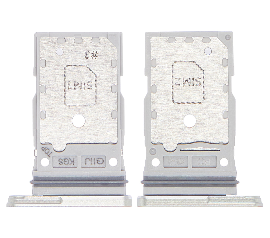 Dual-SIM-Kartenfach für Samsung Galaxy S21 FE 5G (Weiß)