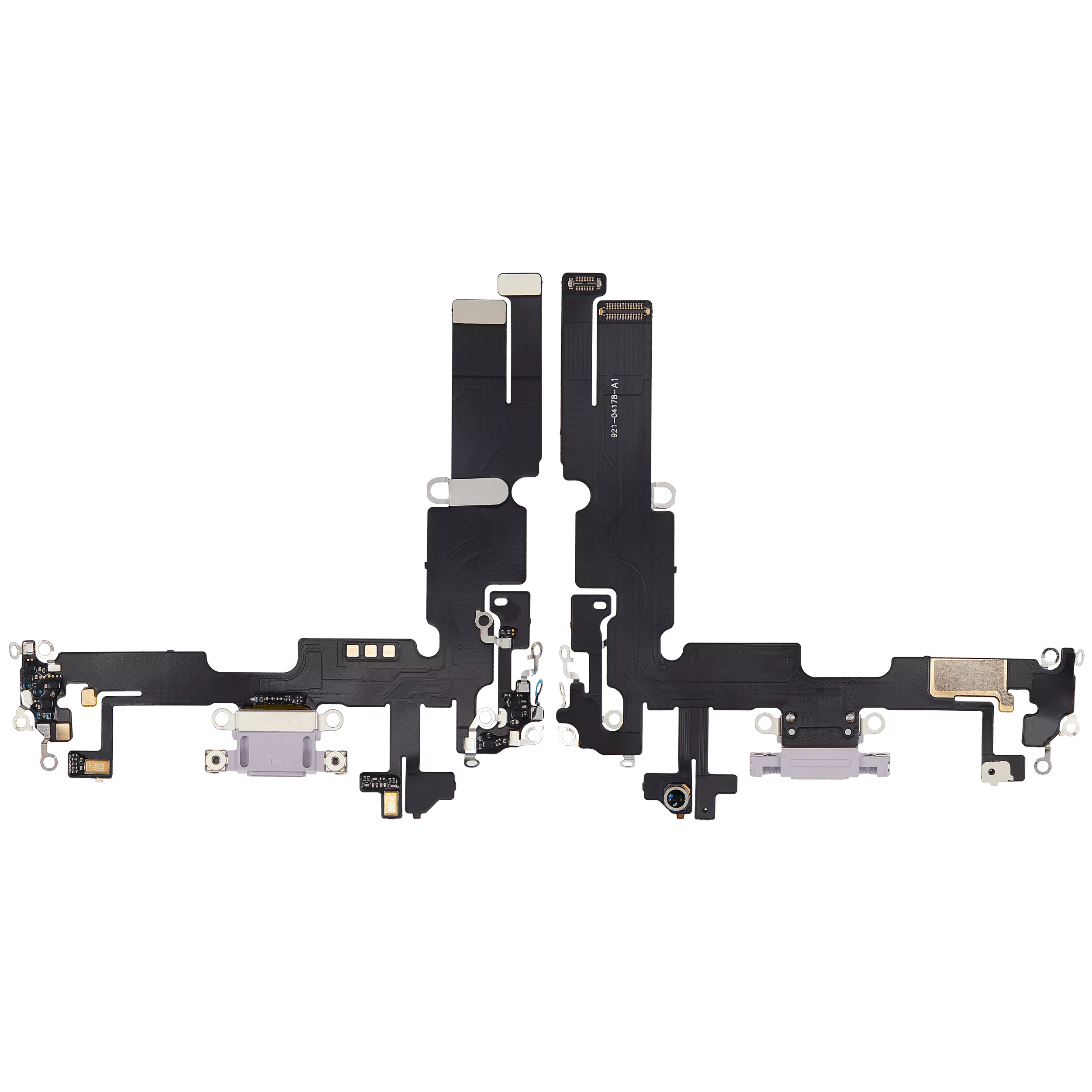 Charging Port Flex Cable for iPhone 14 Plus (Aftermarket Plus) (Purple)
