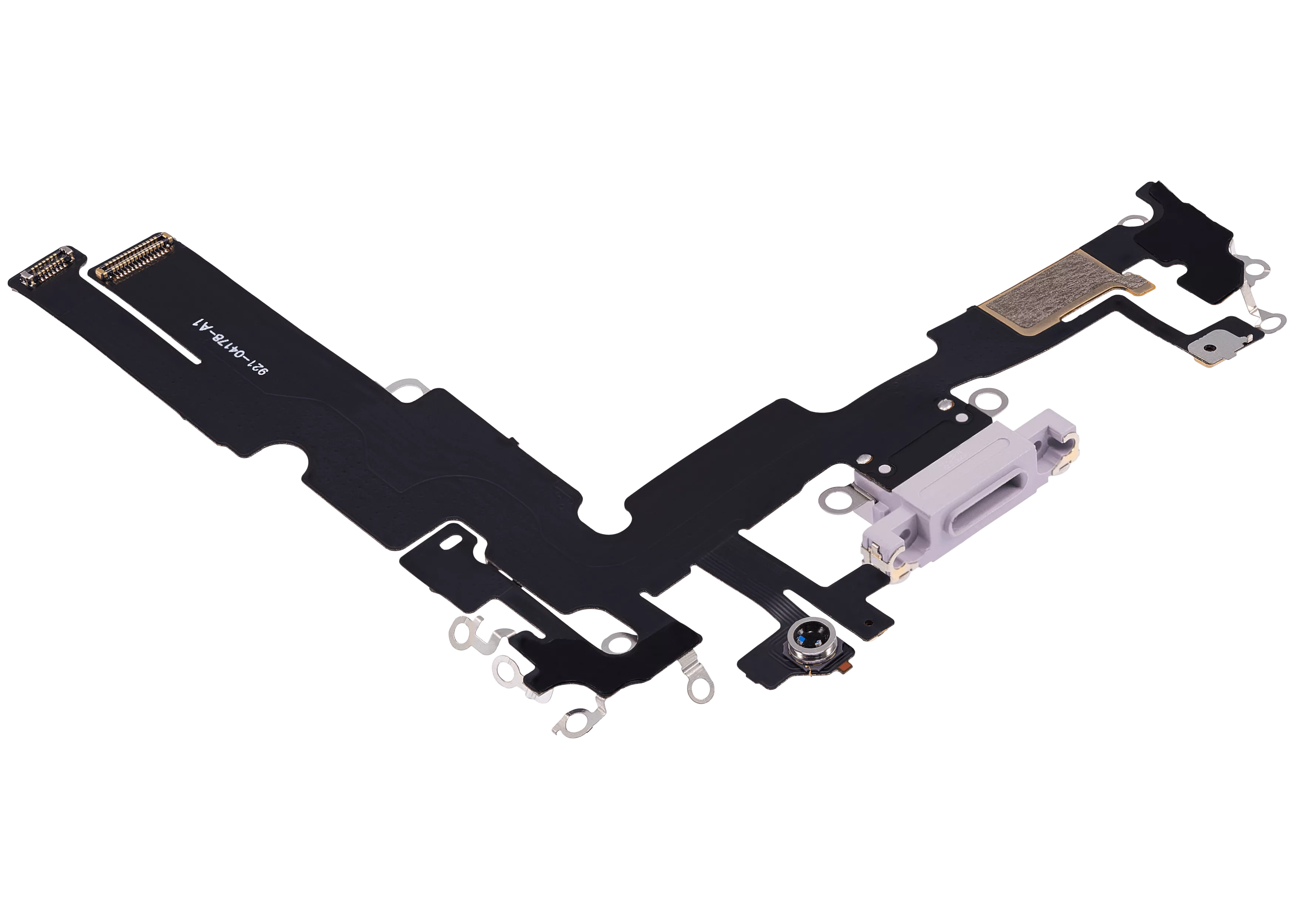Charging Port Flex Cable for iPhone 14 Plus (Aftermarket Plus) (Purple)