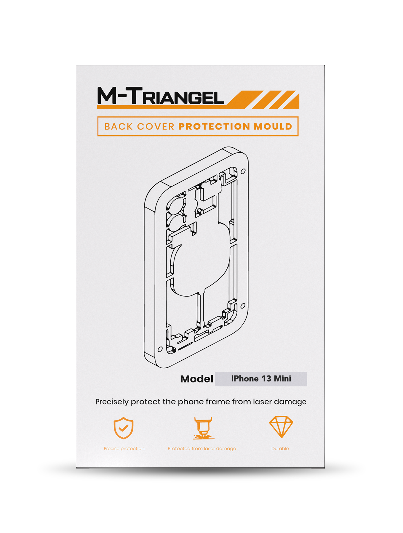 Laser Protection Mold for iPhone 13 Mini (M-Triangel)