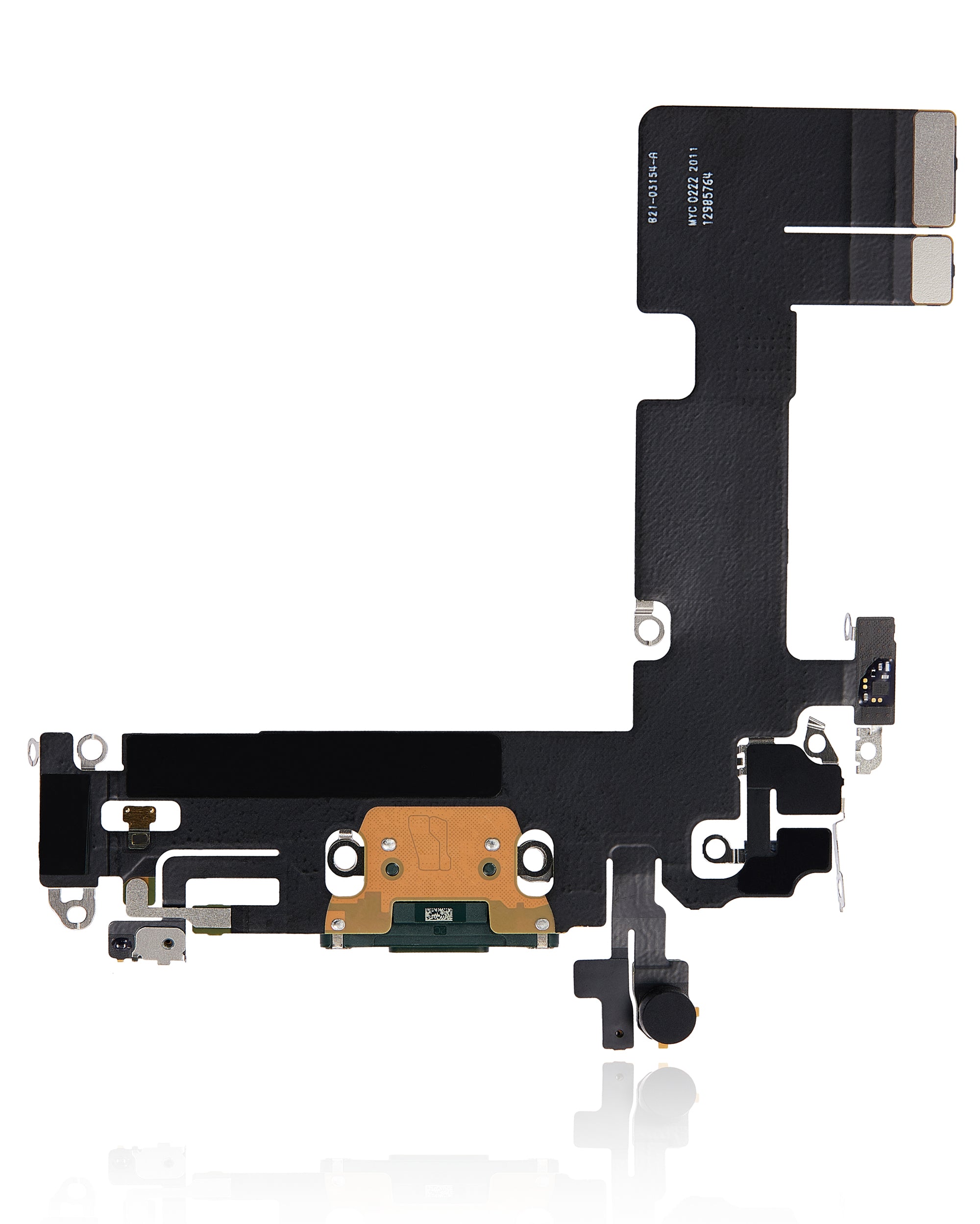 Charging Port Flex Cable for iPhone 13 (Premium) (Green)
