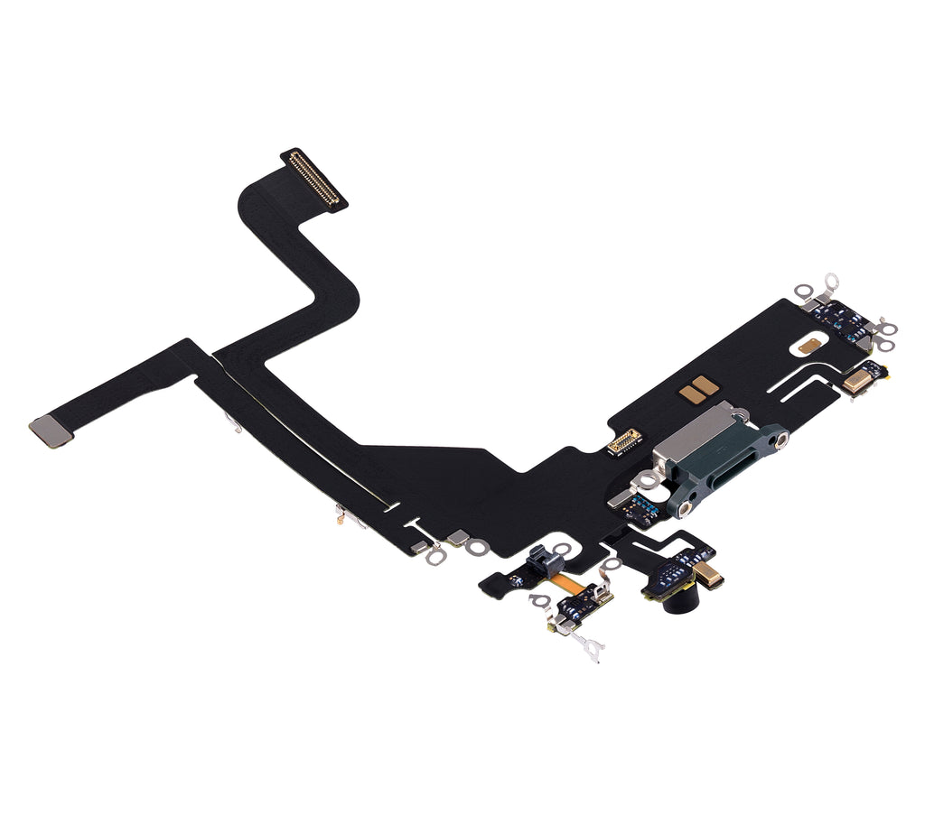 Ladebuchse-Flexkabel für iPhone 13 Pro (Premium) (Alpine Grün)