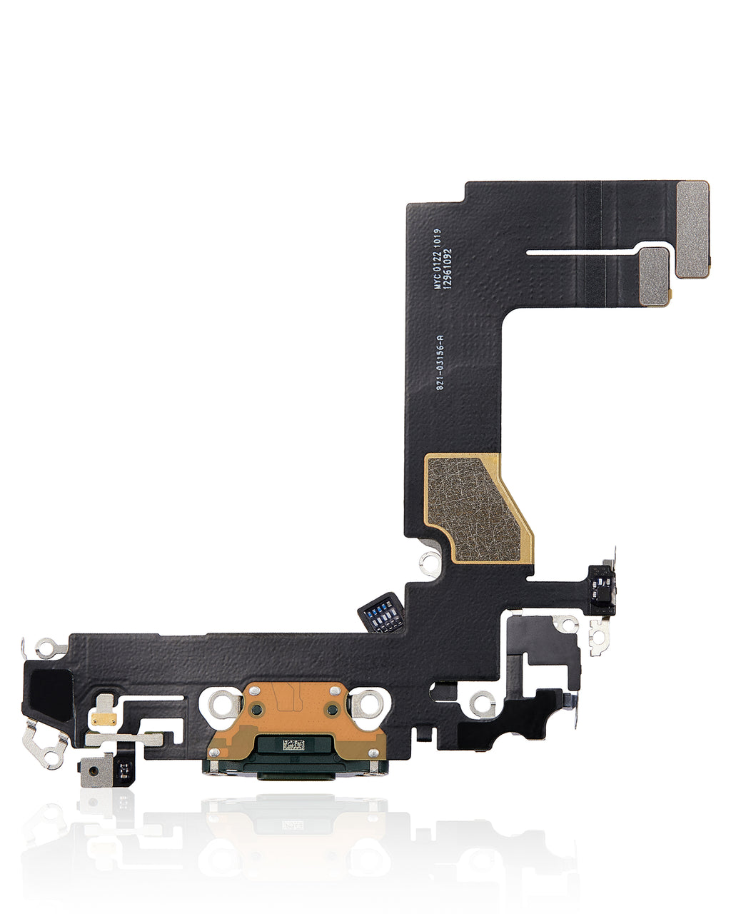 Charging Port Flex Cable for iPhone 13 Mini (Premium) (Green)