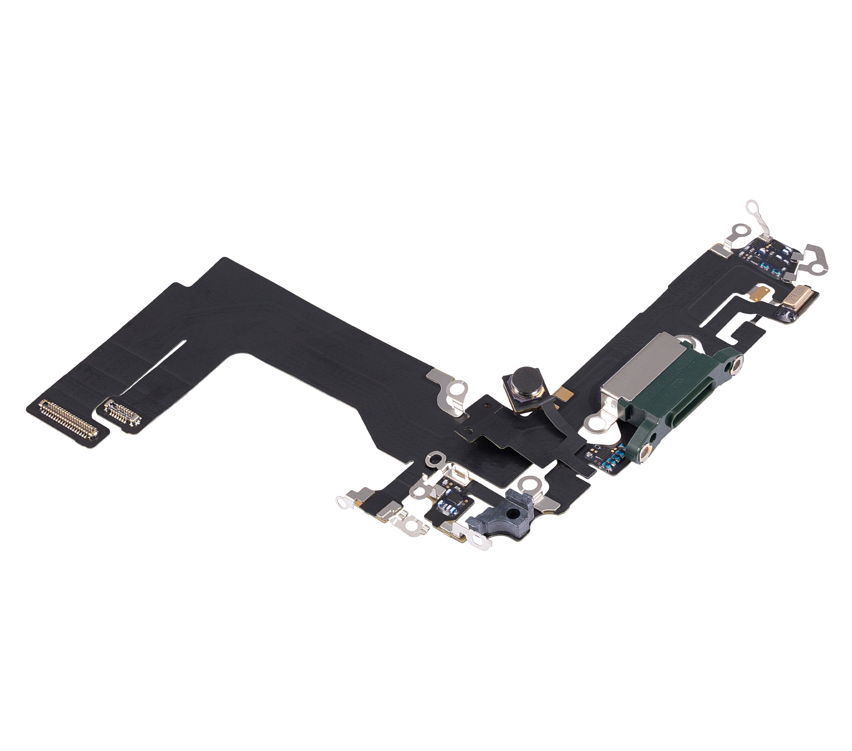Charging Port Flex Cable for iPhone 13 Mini (Premium) (Green)