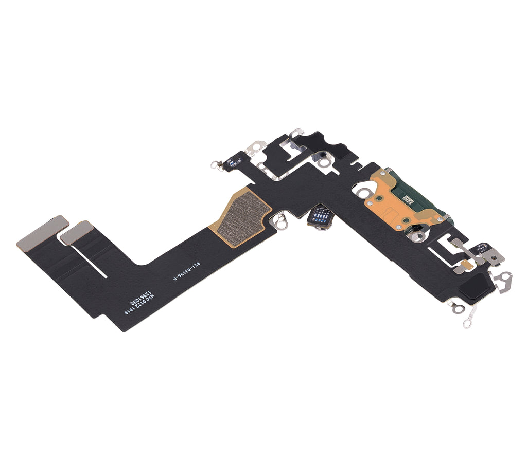 Charging Port Flex Cable for iPhone 13 Mini (Premium) (Green)