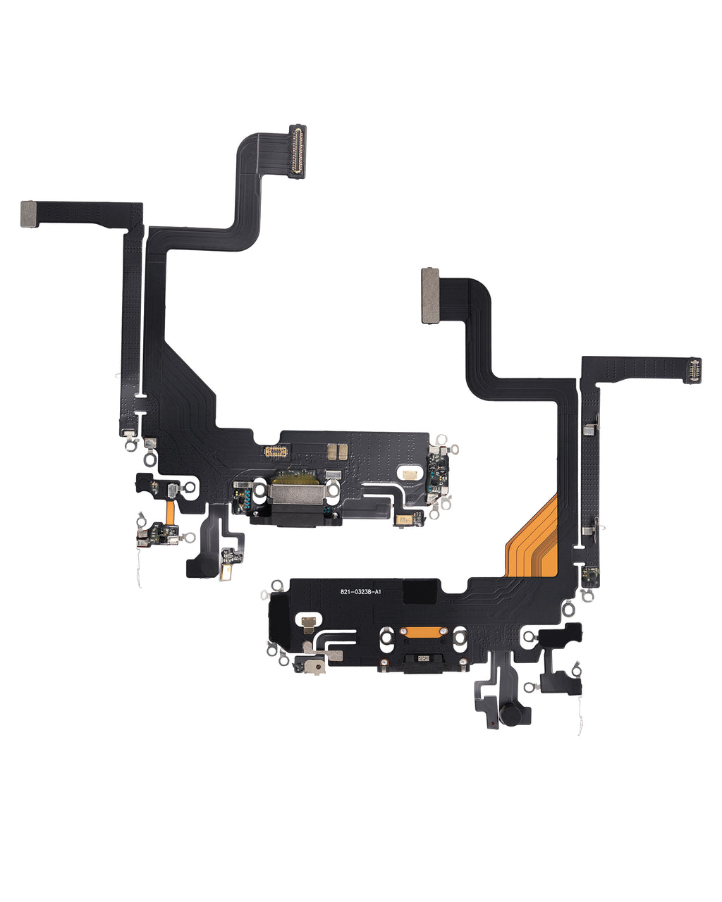 Charging Port Flex Cable for iPhone 13 Pro (Aftermarket Plus) (Graphite)