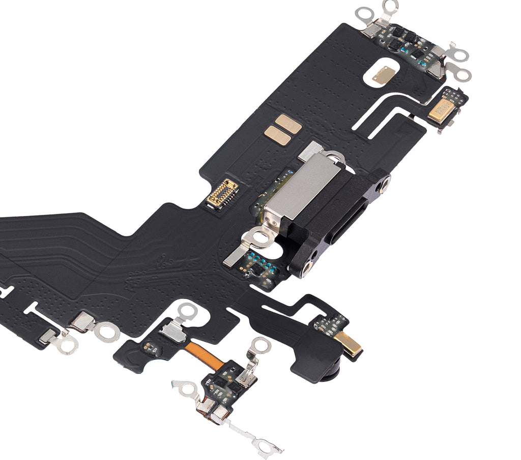 Charging Port Flex Cable for iPhone 13 Pro (Aftermarket Plus) (Graphite)