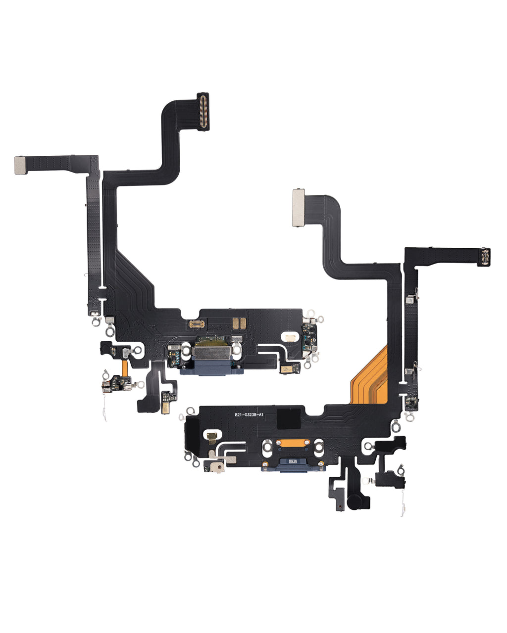 Ladebuchse-Flexkabel für iPhone 13 Pro (Aftermarket Plus) (Sierra Blau)