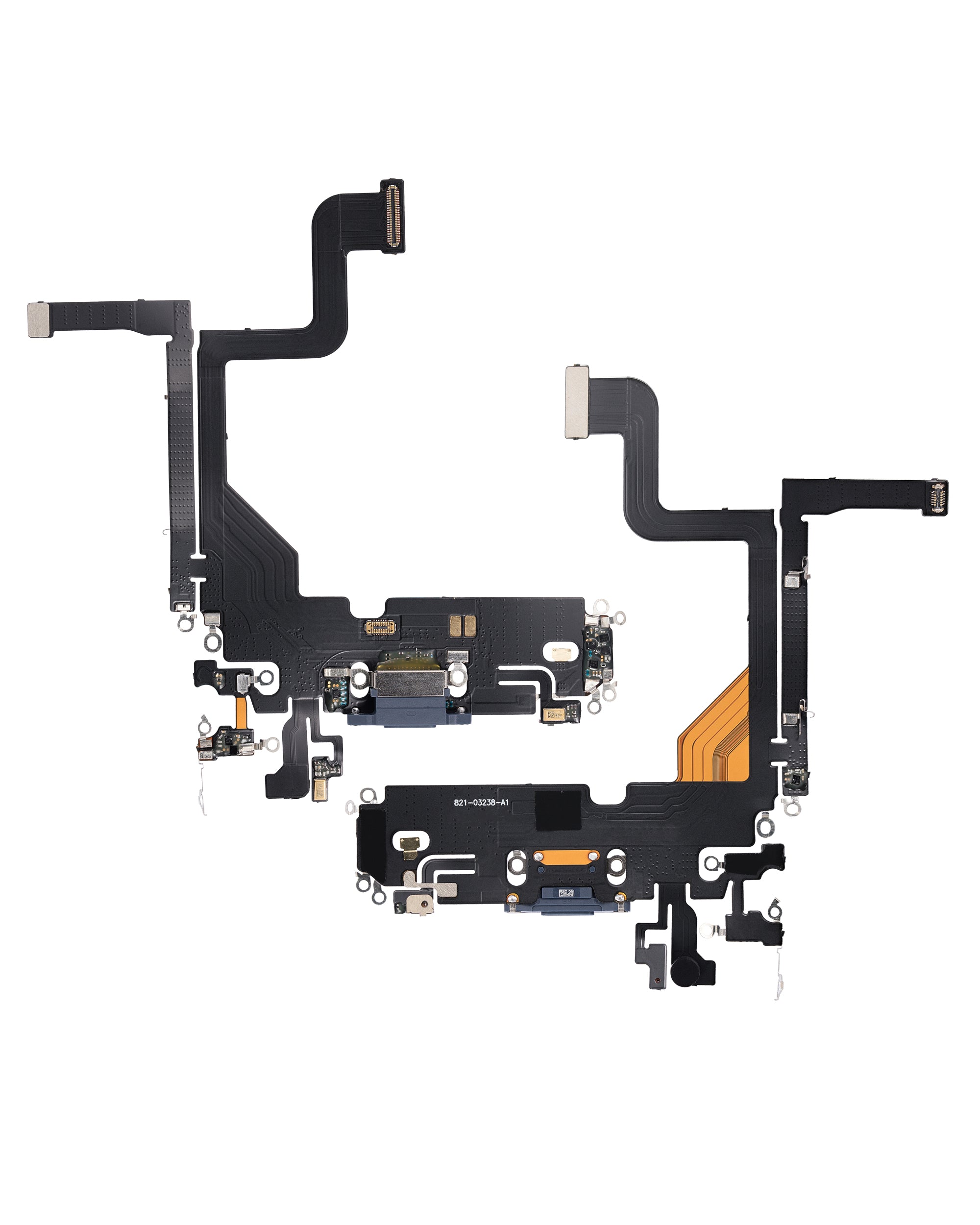 Ladebuchse-Flexkabel für iPhone 13 Pro (Aftermarket Plus) (Sierra Blau)