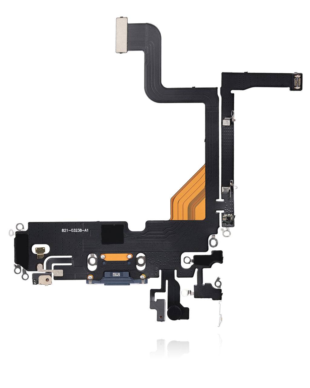Ladebuchse-Flexkabel für iPhone 13 Pro (Aftermarket Plus) (Sierra Blau)