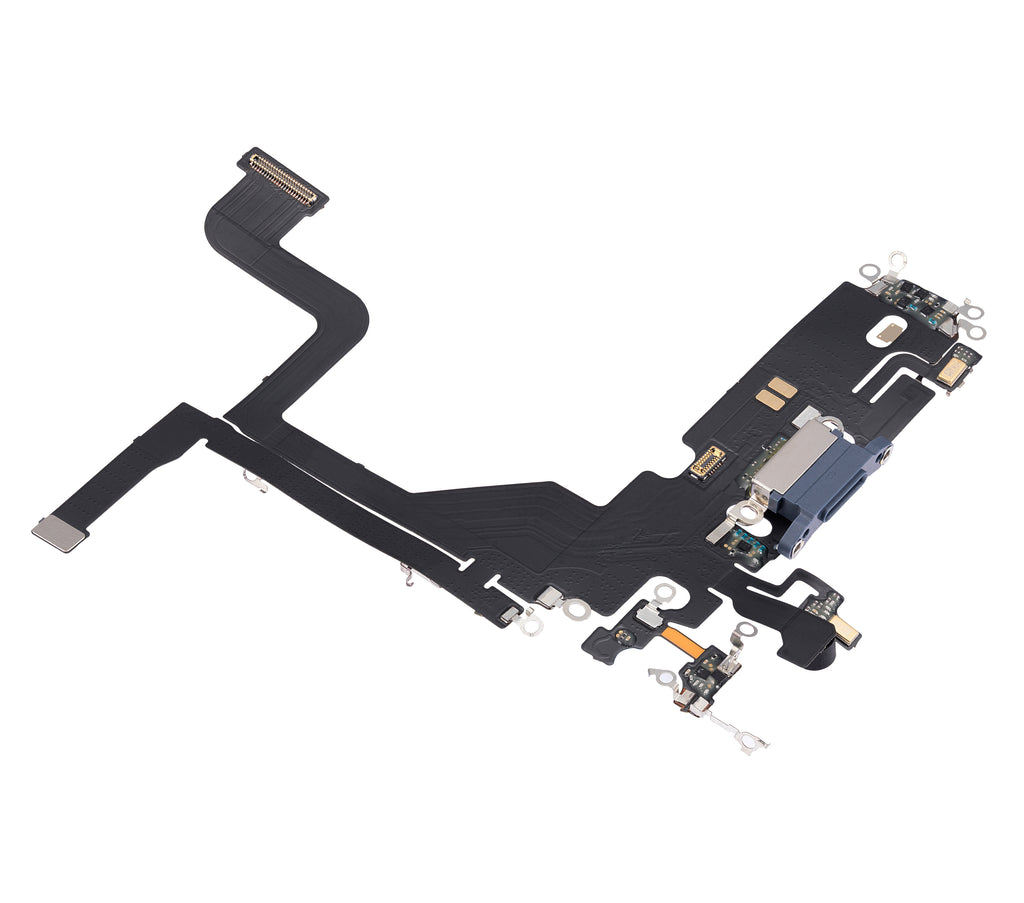 Ladebuchse-Flexkabel für iPhone 13 Pro (Aftermarket Plus) (Sierra Blau)