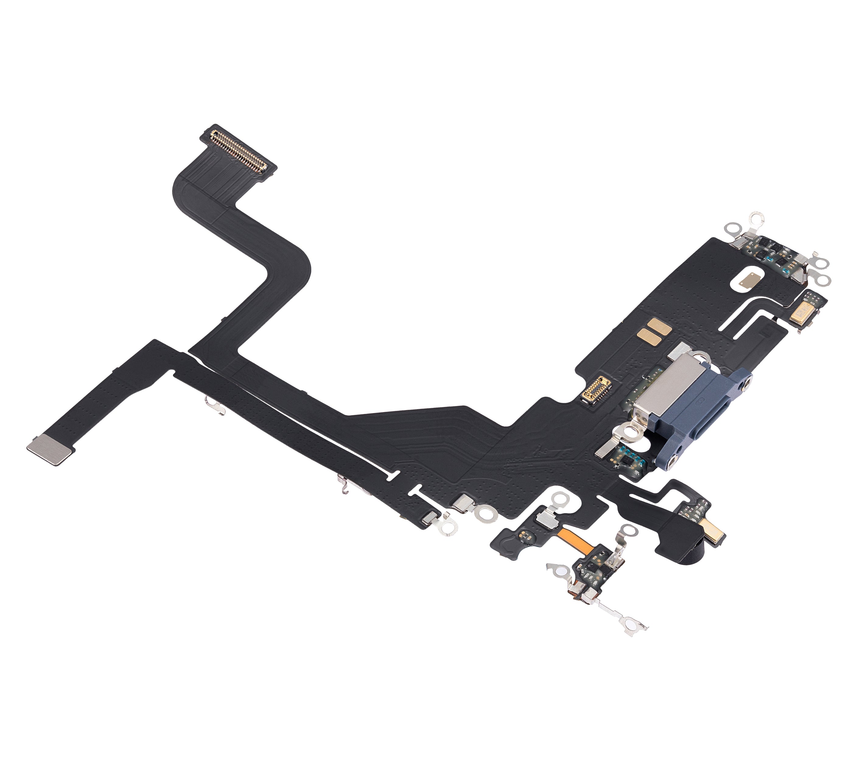 Ladebuchse-Flexkabel für iPhone 13 Pro (Aftermarket Plus) (Sierra Blau)