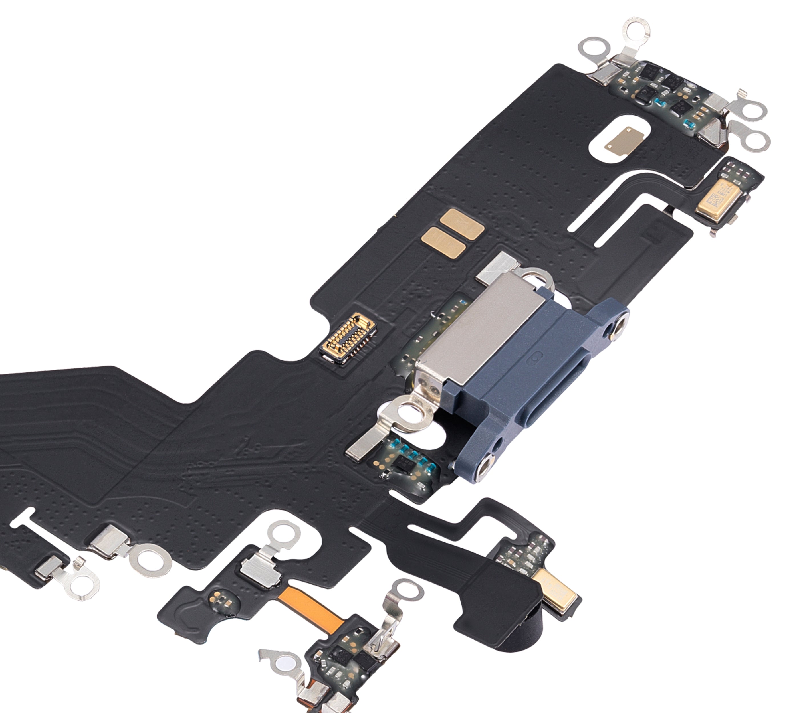 Ladebuchse-Flexkabel für iPhone 13 Pro (Aftermarket Plus) (Sierra Blau)