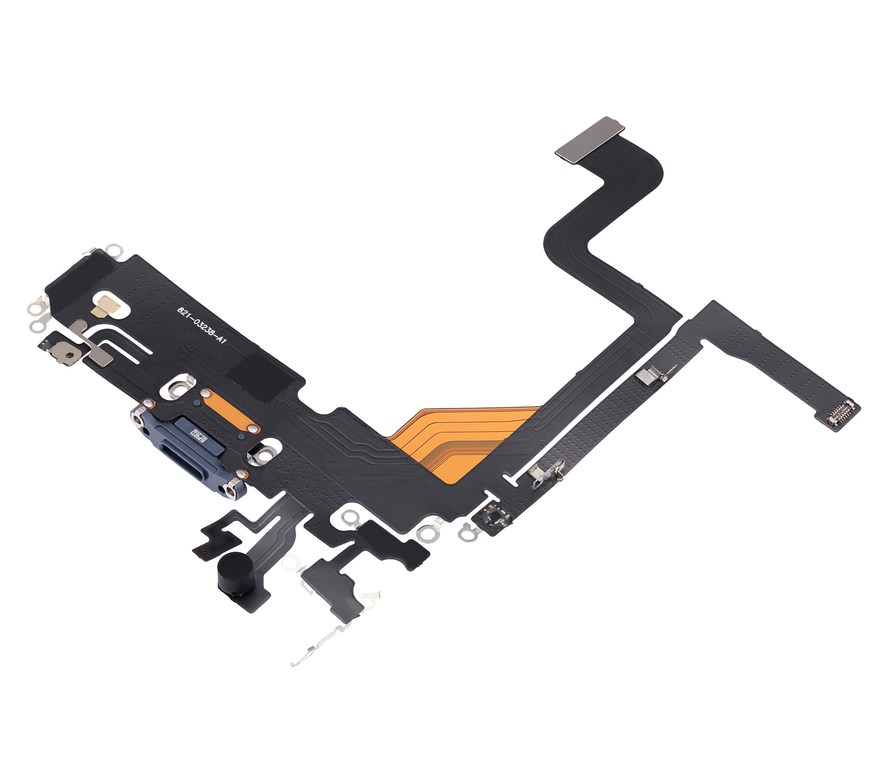 Ladebuchse-Flexkabel für iPhone 13 Pro (Aftermarket Plus) (Sierra Blau)