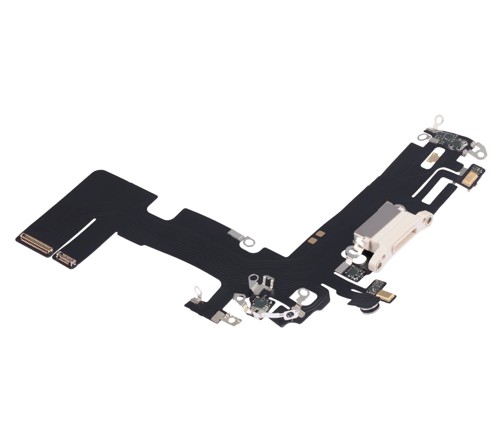 Ladebuchse-Flexkabel für iPhone 13 (Aftermarket Plus) (Starlight)