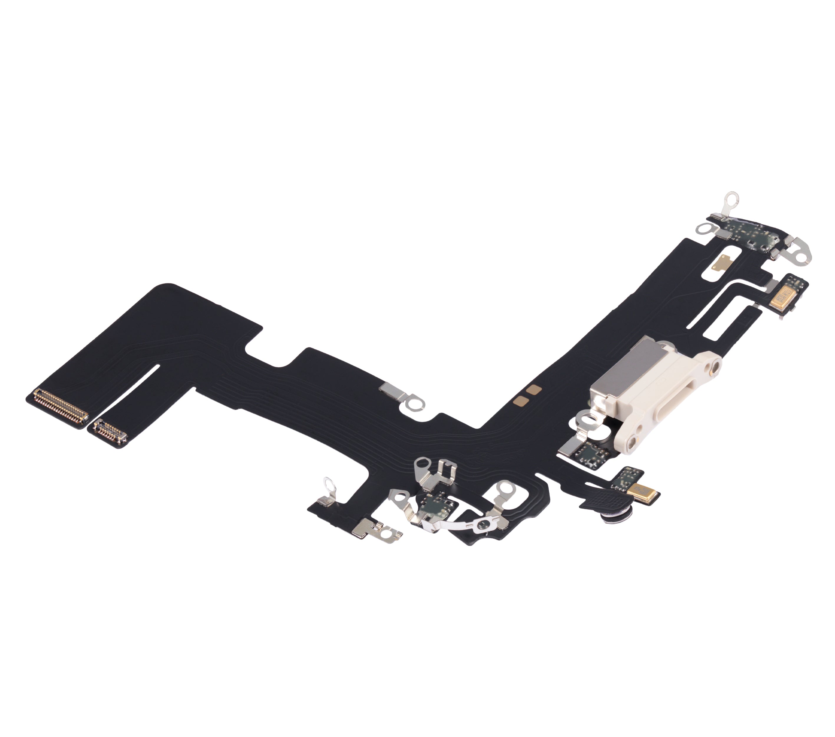 Ladebuchse-Flexkabel für iPhone 13 (Aftermarket Plus) (Starlight)