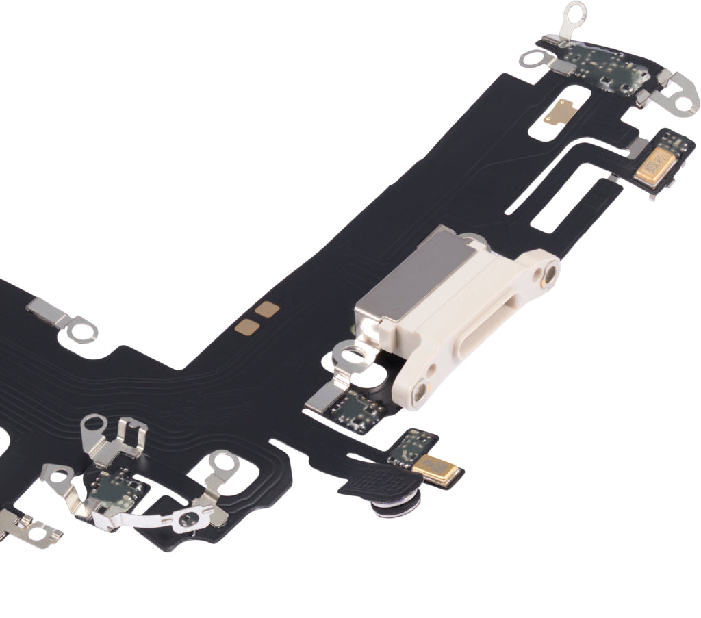 Ladebuchse-Flexkabel für iPhone 13 (Aftermarket Plus) (Starlight)