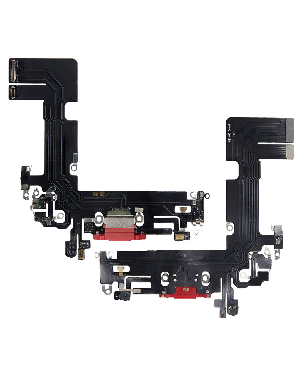 Ladebuchse-Flexkabel für iPhone 13 (Aftermarket Plus) (Rot)