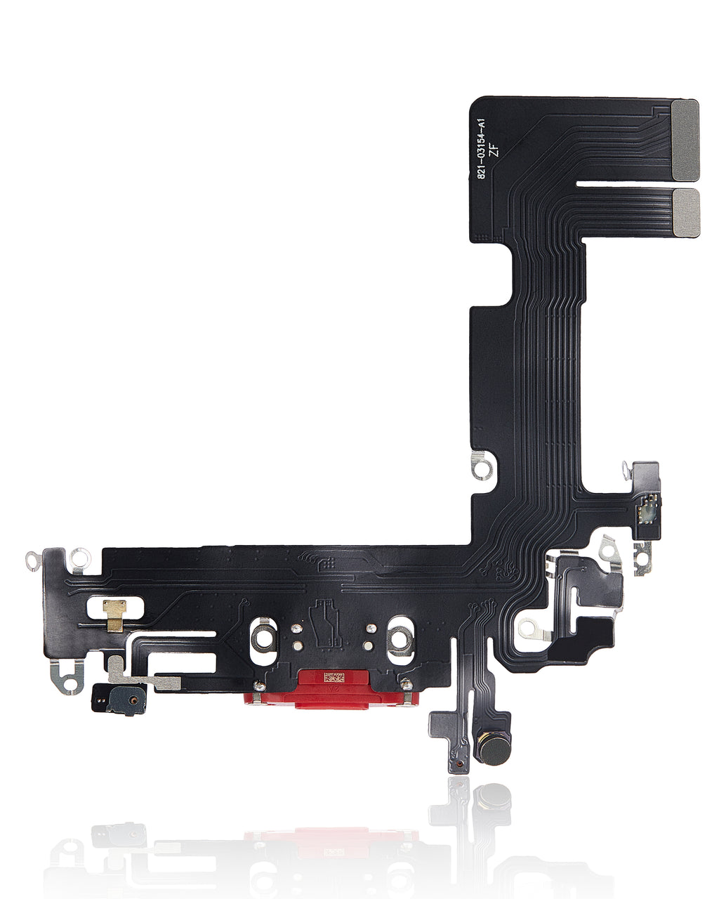 Ladebuchse-Flexkabel für iPhone 13 (Aftermarket Plus) (Rot)